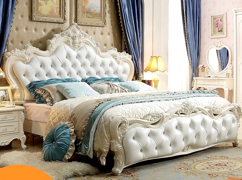 King bed (1316#W) - Click Image to Close