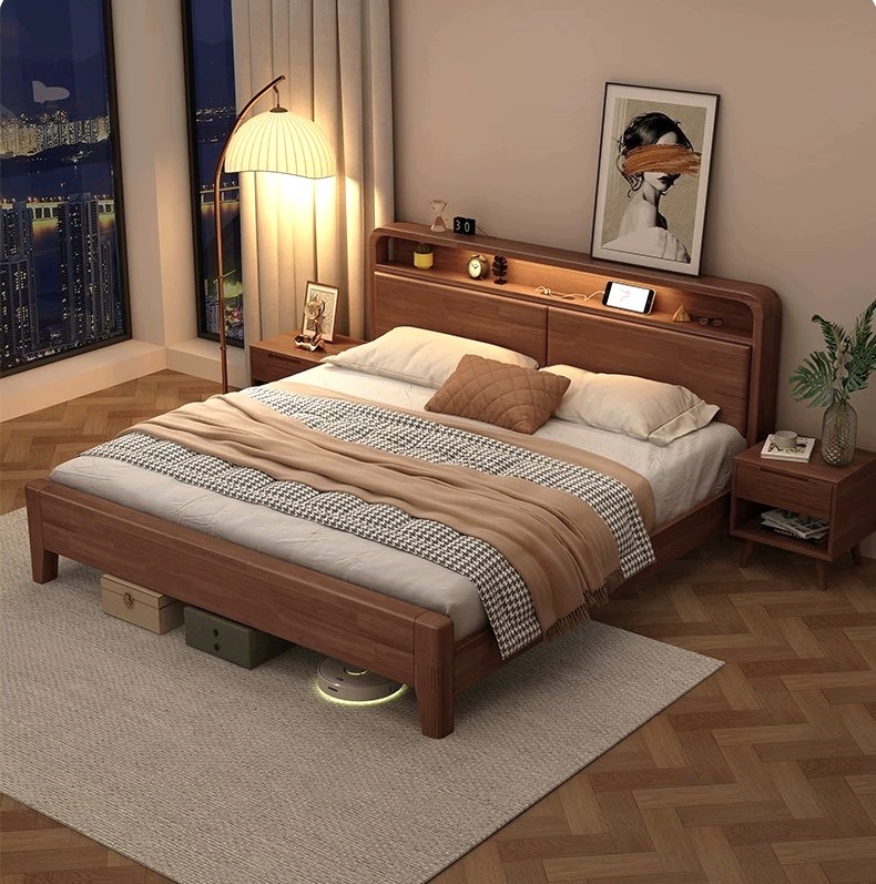 (1655#D )King bed