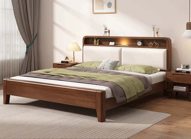 Queen bed #1656D - Click Image to Close