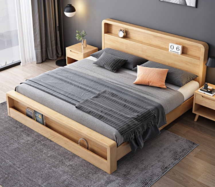 Queen bed #1688L - Click Image to Close