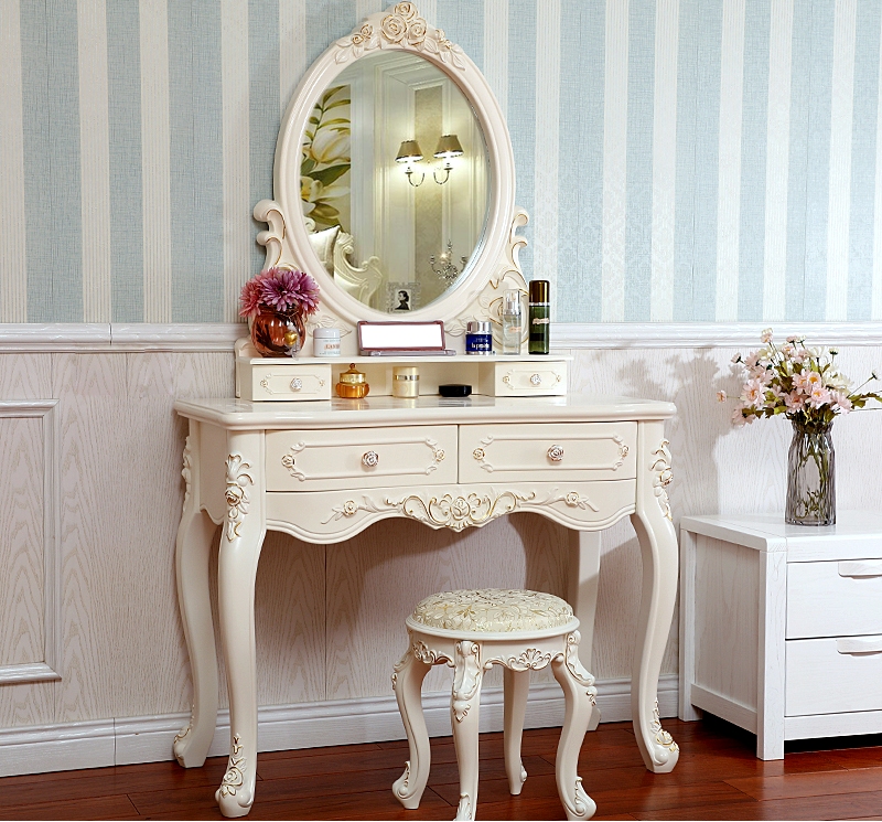 Vanity table set (1316W#) - Click Image to Close