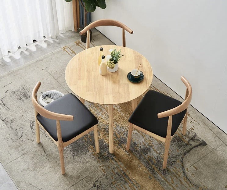 Round table + 3 chairs(R3-1L#) - Click Image to Close