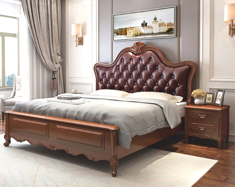 Queen bed #9826D - Click Image to Close