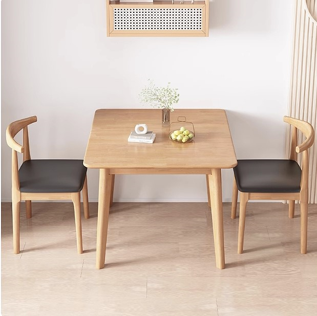 Square extendable dining table sets (#Z-1L)